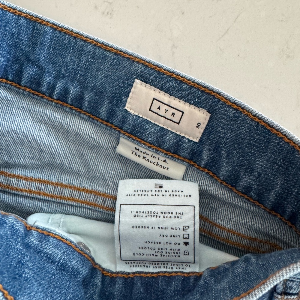 AYR “The Knockout” Denim size 30 - Picture 8 of 8